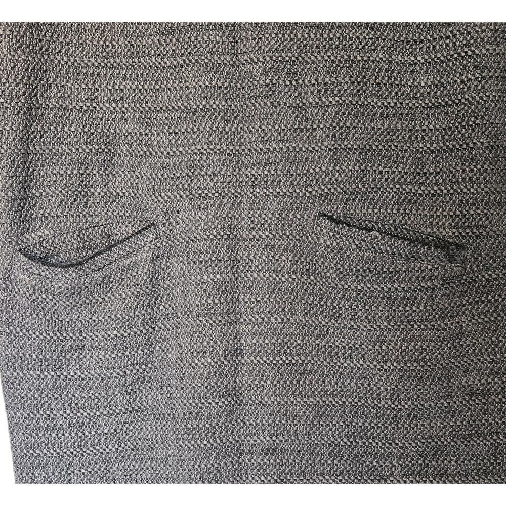 Women's Humanoid Gray Tweed Dress 3/4 Sleeves Knee Length Shift Style M Romania - Picture 7 of 16